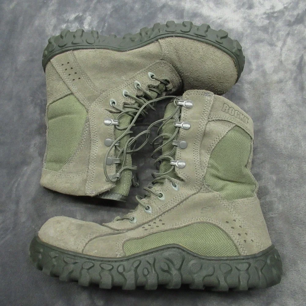 Rocky S2V Boots Mens 9M Green Enhanced Jungle‎ Puncture Resistant C027 Steel Toe